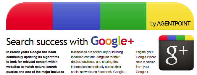 AGENTPOINT, Search success with Google+ AGENTPOINT, Search success with Google+