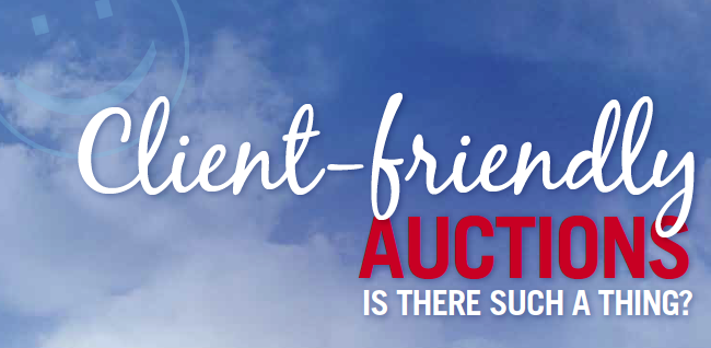 Mark Kentwell, Client-Friendly Auctions, is there such a thing? Mark Kentwell, Client-Friendly Auctions, is there such a thing?